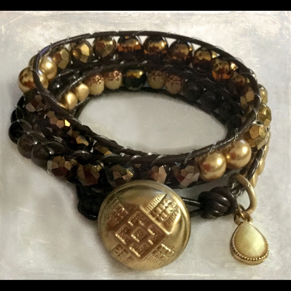 Handmade Triple Wrap Bracelet